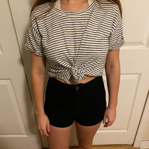 Vintage Wash Striped Tee - Picture 1 of 3
